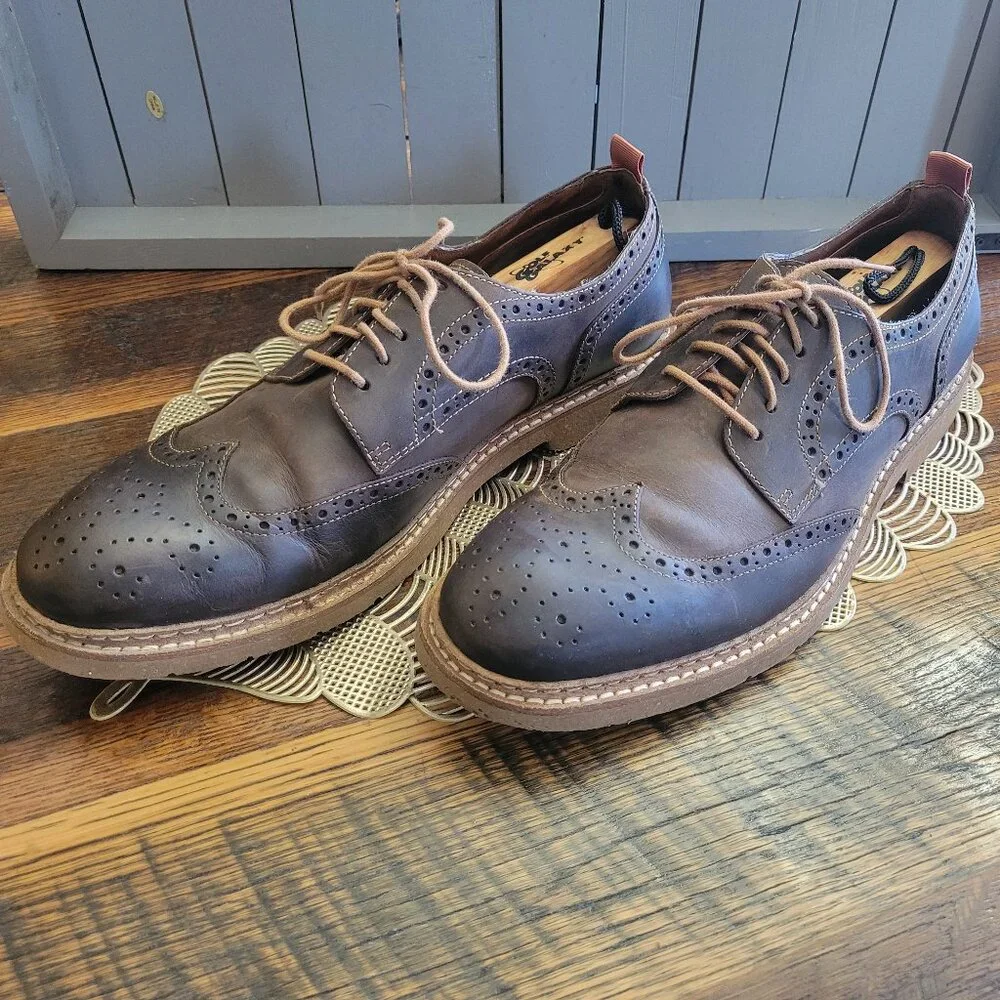 Johnston & Murphy J&M 1850 Pearce Wingtip Oxfords - Picture 1 of 6